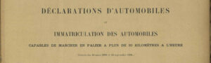 Lire la suite à propos de l’article Généalogie d’une automobile : pourquoi, comment ?