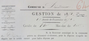 Lire la suite à propos de l’article Les réquisitions à Dieudonne (Oise) en 1870-1871